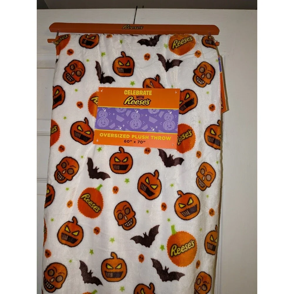 Reese's Oversized Plush Throw Blanket 60